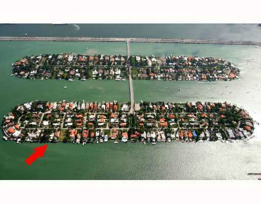 Miami Beach Palm Island Homes