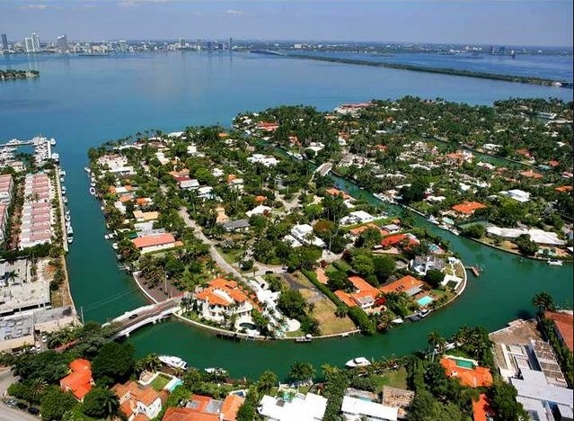 Sunset Islands Miami Beach Homes