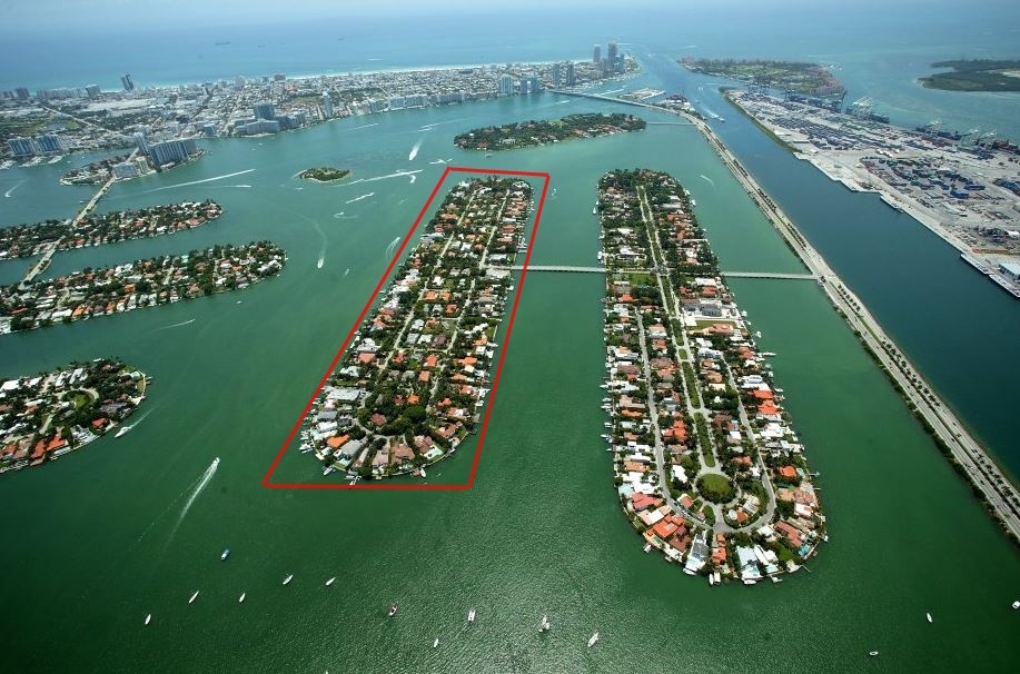 Hibiscus Island waterfront homes for sale