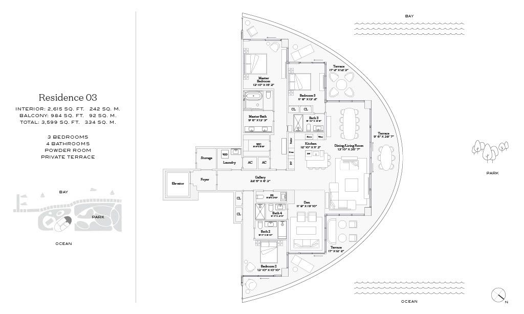 Residence 3 Floor plan